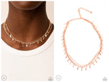 Monochromatic Magic - Rose Gold Choker