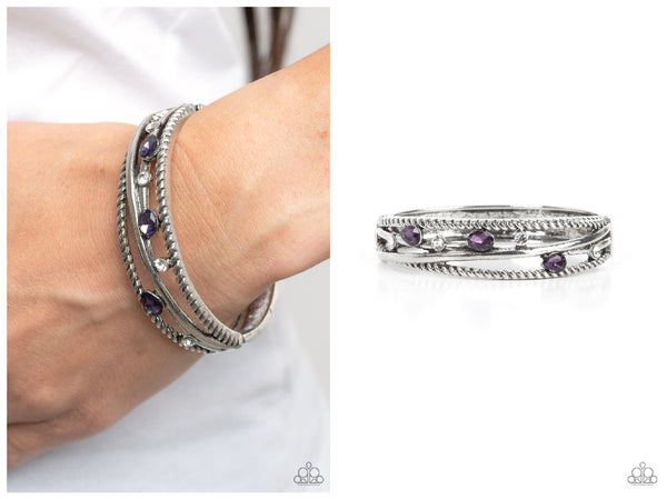 Bonus Bling - Purple Bracelet