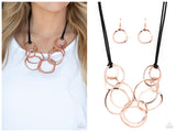 Spiraling Out of COUTURE - Copper Necklace
