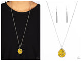 Shimmering Seafloors - Yellow Necklace