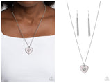 So This Is Love - Pink Necklace