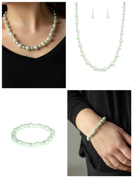 Pale Green Pearl Set