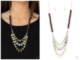 Plains Paradise - Yellow Necklace