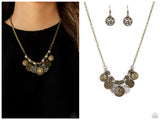 To Coin A Phrase - Brass Necklace