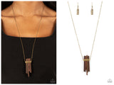 Cayman Castaway - Brass Necklace