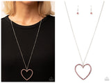 Va-Va-VALENTINE - Pink Necklace