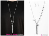 HEART Nouveau - Silver Necklace