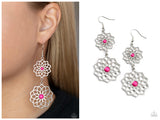Posh Posy - Pink Earring