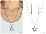 Starry Fireworks - Black Necklace
