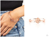 Rosy Repose - Copper Bracelet
