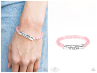 So She Did - Pink Bracelet