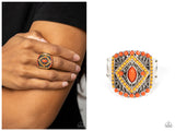Amplified Aztec - Orange Ring