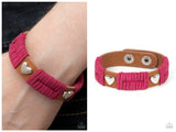 Lusting for Wanderlust - Pink Bracelet