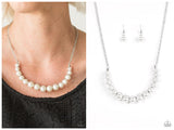 The FASHION Show Must Go On! - White Necklace