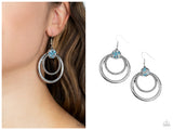 Spun Out Opulence - Blue Earring