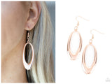 OVAL The Hill - Rose Gold Earring