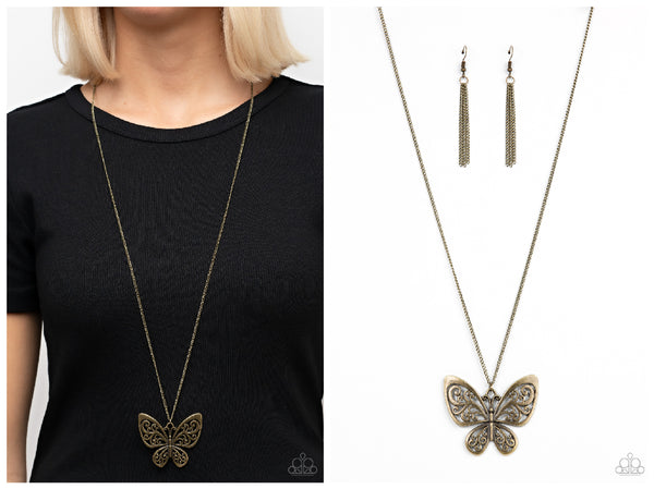 Butterfly Boutique - Brass Necklace