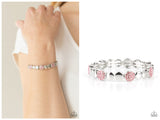 Dimensional Dazzle - Pink Bracelet