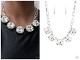 Limelight Luxury - White Necklace