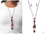 Knotted Keepsake - Pink Necklace