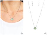 Treasure Me Always - Green Necklace