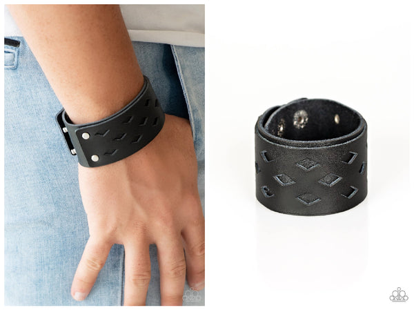 Bucking Bronco - Black Bracelet