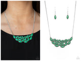 Eden Escape - Green Necklace