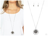 There She GLOWS! - Silver Necklace
