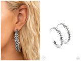 Flew The Nest - Silver Hoop Earring