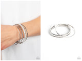Prismatic Pizazz - White Bracelet