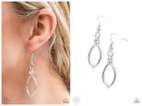 Plucked Petals - White Earring