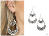 Springtime Gardens - Black Earring