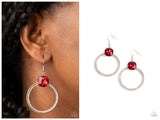Cheers to Happily Ever After - Red Earring