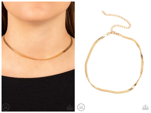 In No Time Flat - Gold Choker