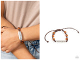 Roaming For Days - Orange Bracelet