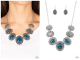 Forever and EVERGLADE - Blue Necklace