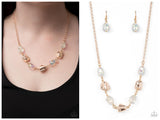 Inspirational Iridescence - Rose Gold Necklace