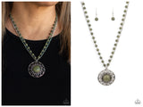 Sahara Suburb - Green Necklace