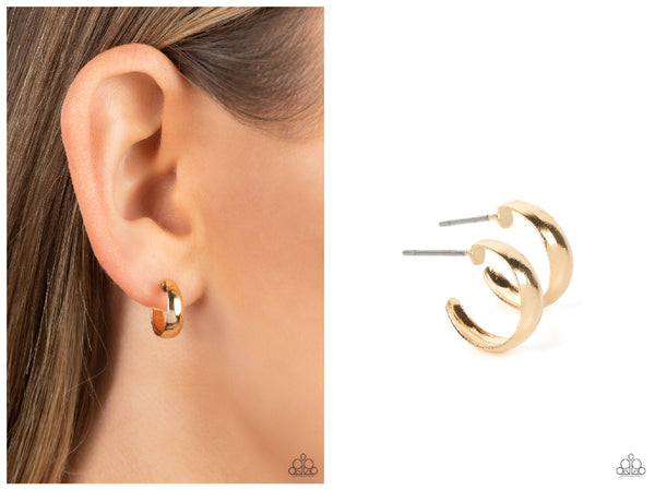 Mini Magic - Gold Hoop Earring