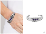 Flower Patch Picnic - Purple Bracelet