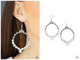 Thai Treasures - White Earring