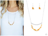 Pebble Prana - Yellow Necklace