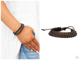 Hard to PLEATS - Brass Bracelet
