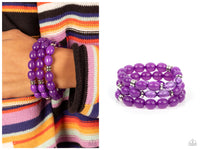 Coastal Coastin - Purple Bracelet