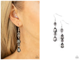 Raise Your Glass to Glamorous - Silver Earring