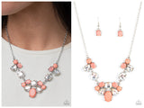 Ethereal Romance - Orange Necklace