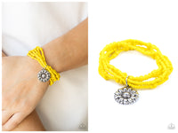 Badlands Botany - Yellow Bracelet