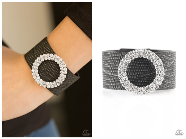 Ring In The Bling - Black Bracelet