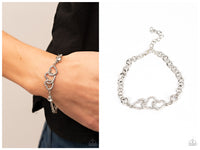 Desirable Dazzle - White Bracelet