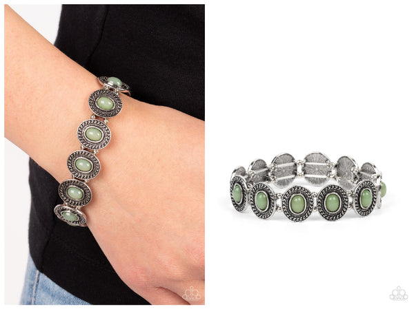 Dainty Delight - Green Bracelet